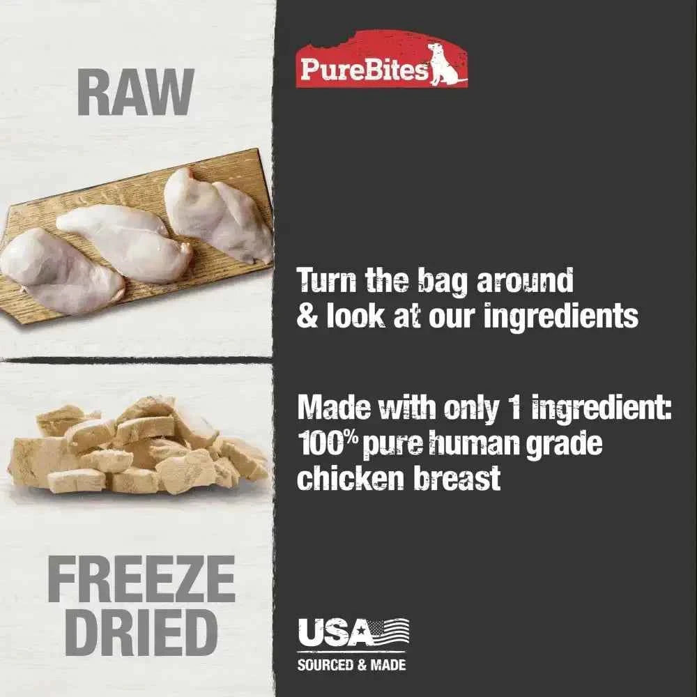 PureBites Chicken Breast Freeze Dried Dog Treats