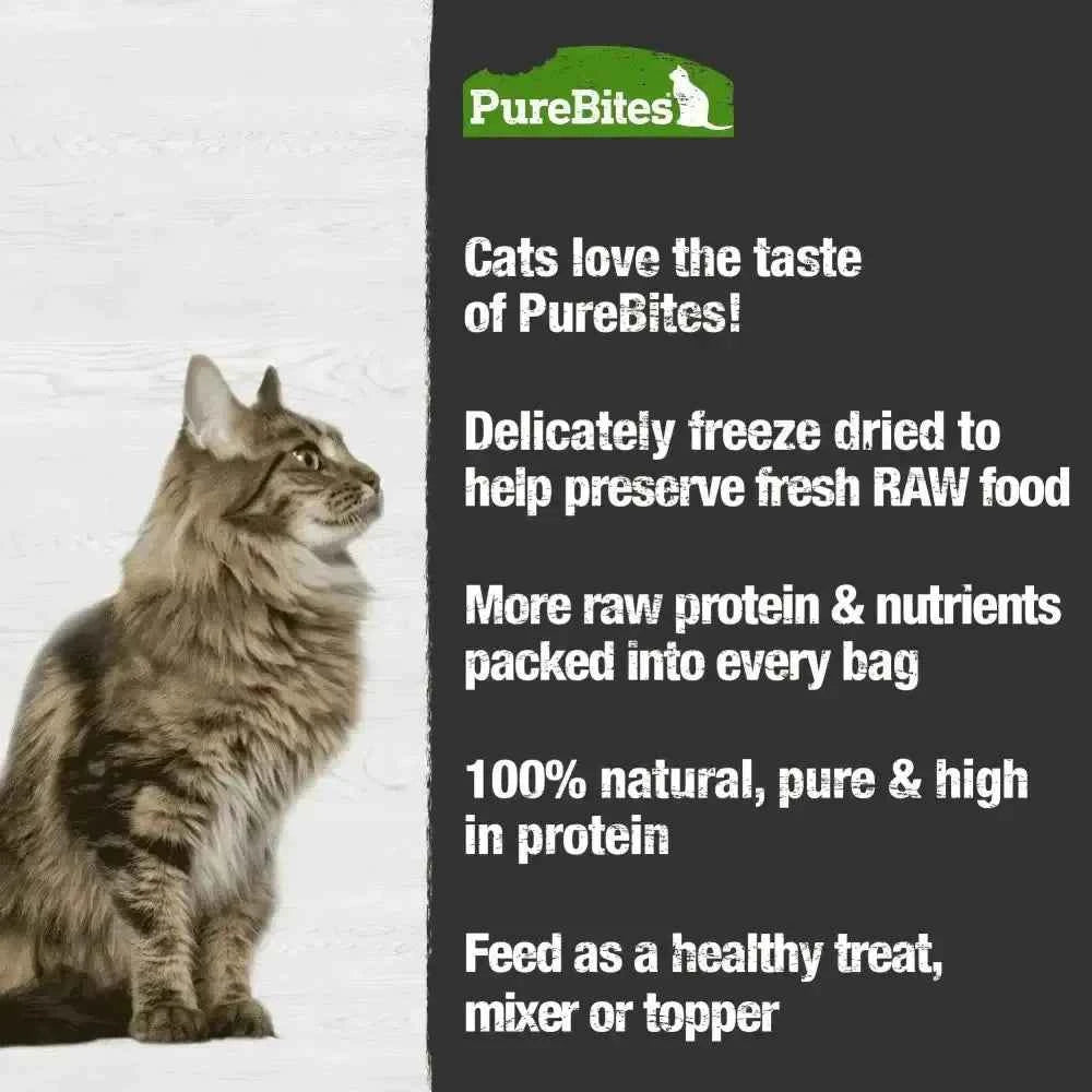 PureBites Chicken Breast & Catnip Freeze-Dried Cat Treats 1.3 oz