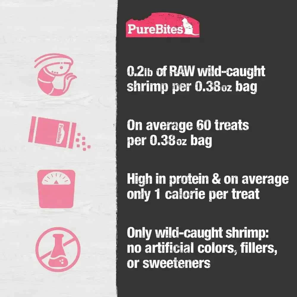 PureBites Shrimp Freeze-Dried Cat Treats 11 g