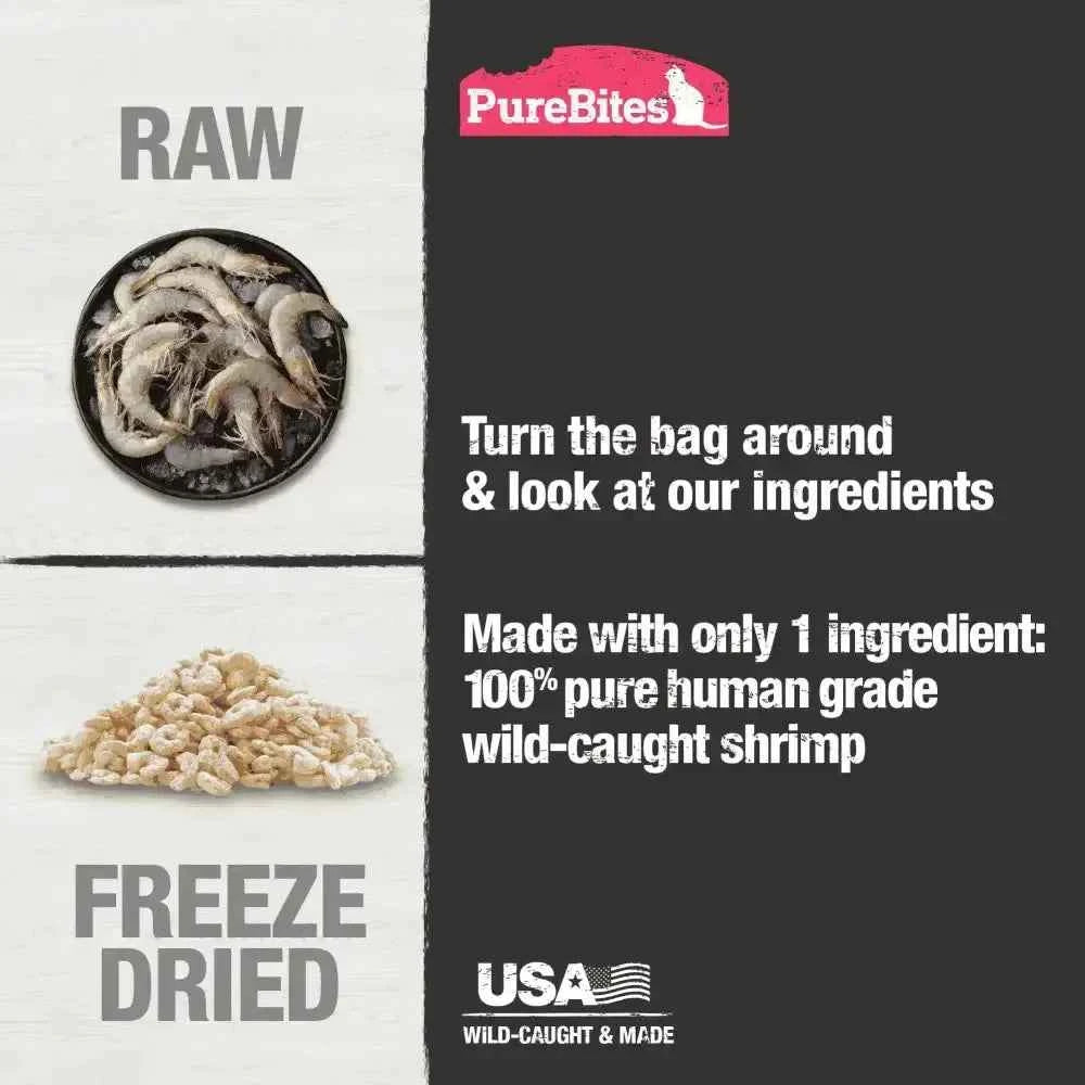 PureBites Shrimp Freeze-Dried Cat Treats 11 g