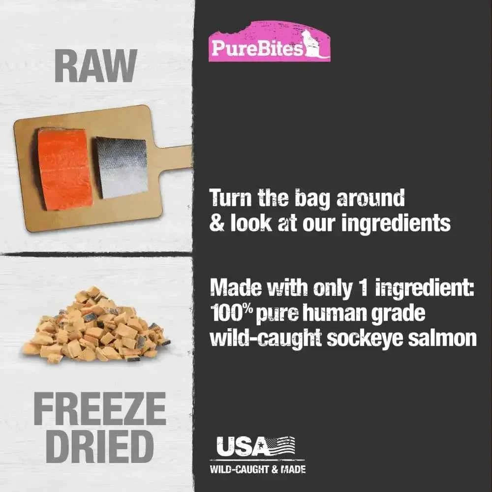 PureBites Wild Pacific Salmon Freeze-Dried Cat Treats