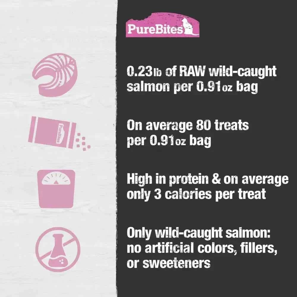 PureBites Wild Pacific Salmon Freeze-Dried Cat Treats