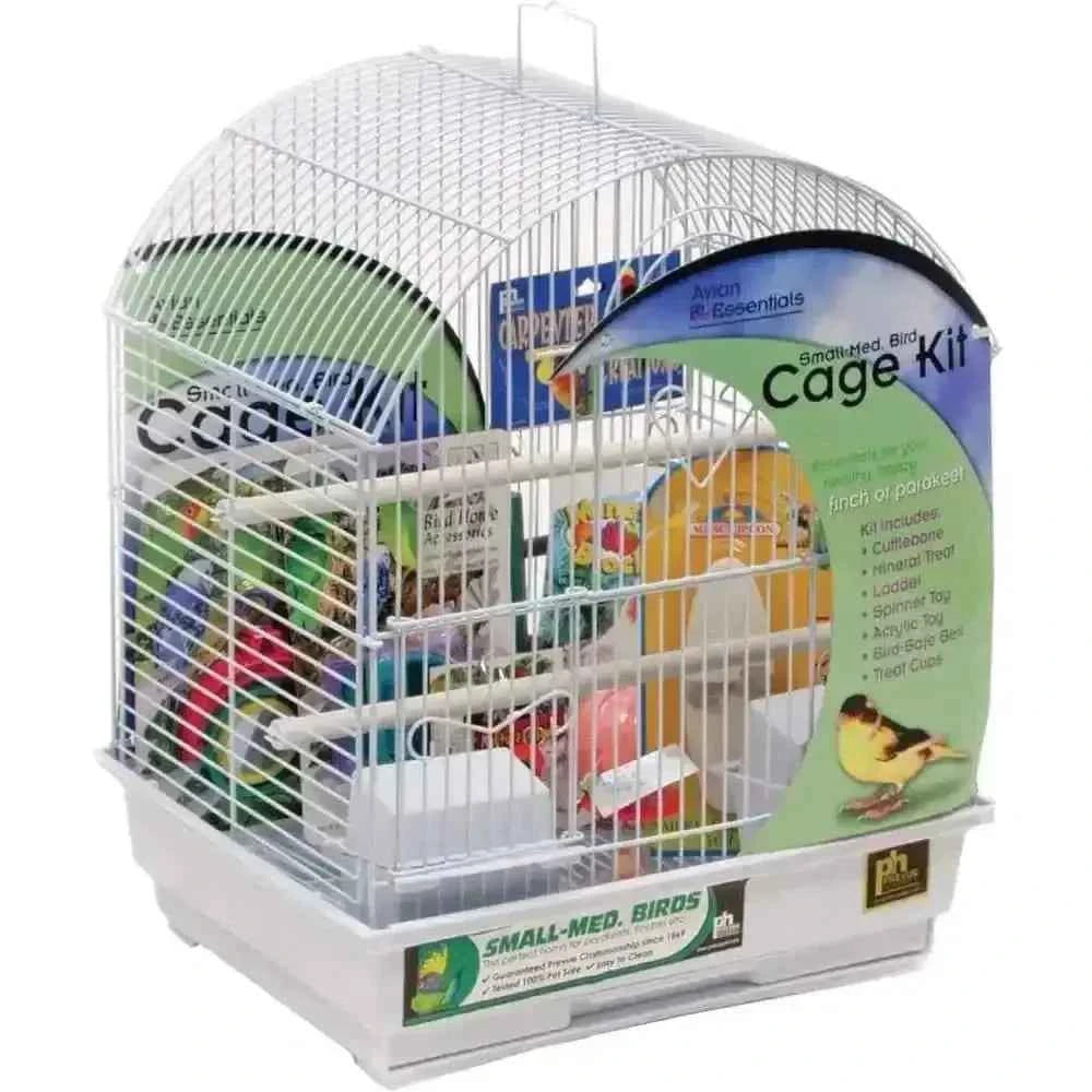 Round Roof Small Bird Cage Kit