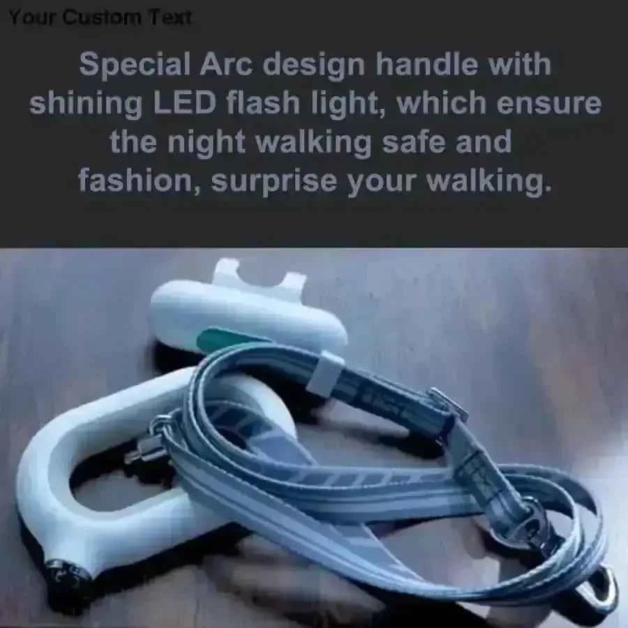Smart Dog Leash, Smart Dog Leash With Multi-color LED Lights, Usb Charger Leash, Smart Leash For Dog