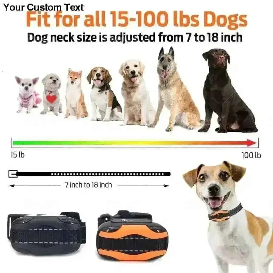 Talis Us Rechargeable Bark Collar for Dogs - Dual Pack