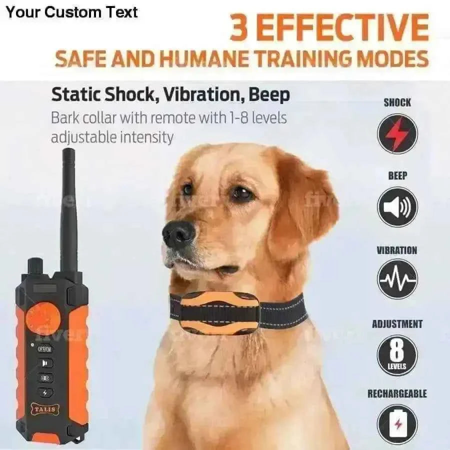 Talis Us Rechargeable Bark Collar for Dogs - Dual Pack