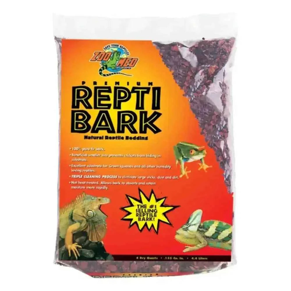 Zoo Med Premium ReptiBark Bedding Substrate Brown