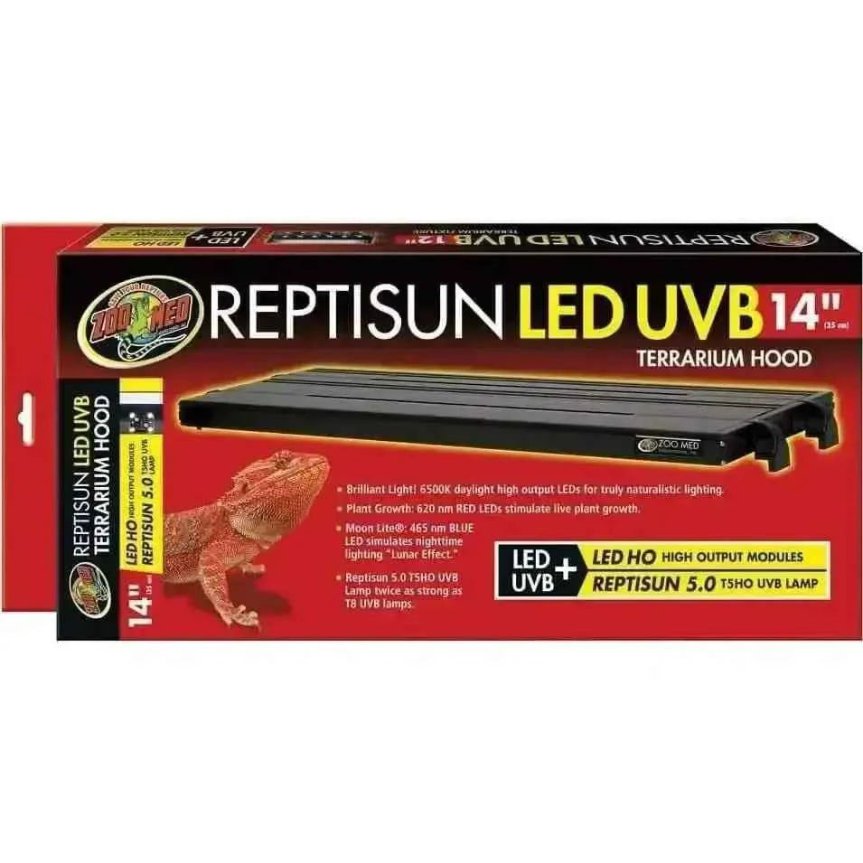 Zoo Med Reptisun T5 Led Uvb Terrarium Hood