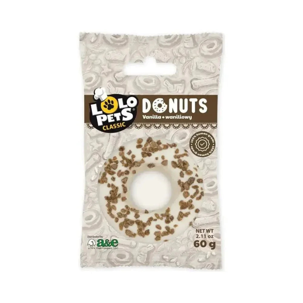 A & E Cages LoLo Pets Bakery Gourmet Donut Dog Treat - Talis Us