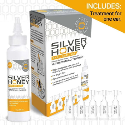 Absorbine Pet Silver Honey Rapid Ear Care Vet Strength Ear Treatment - Talis Us
