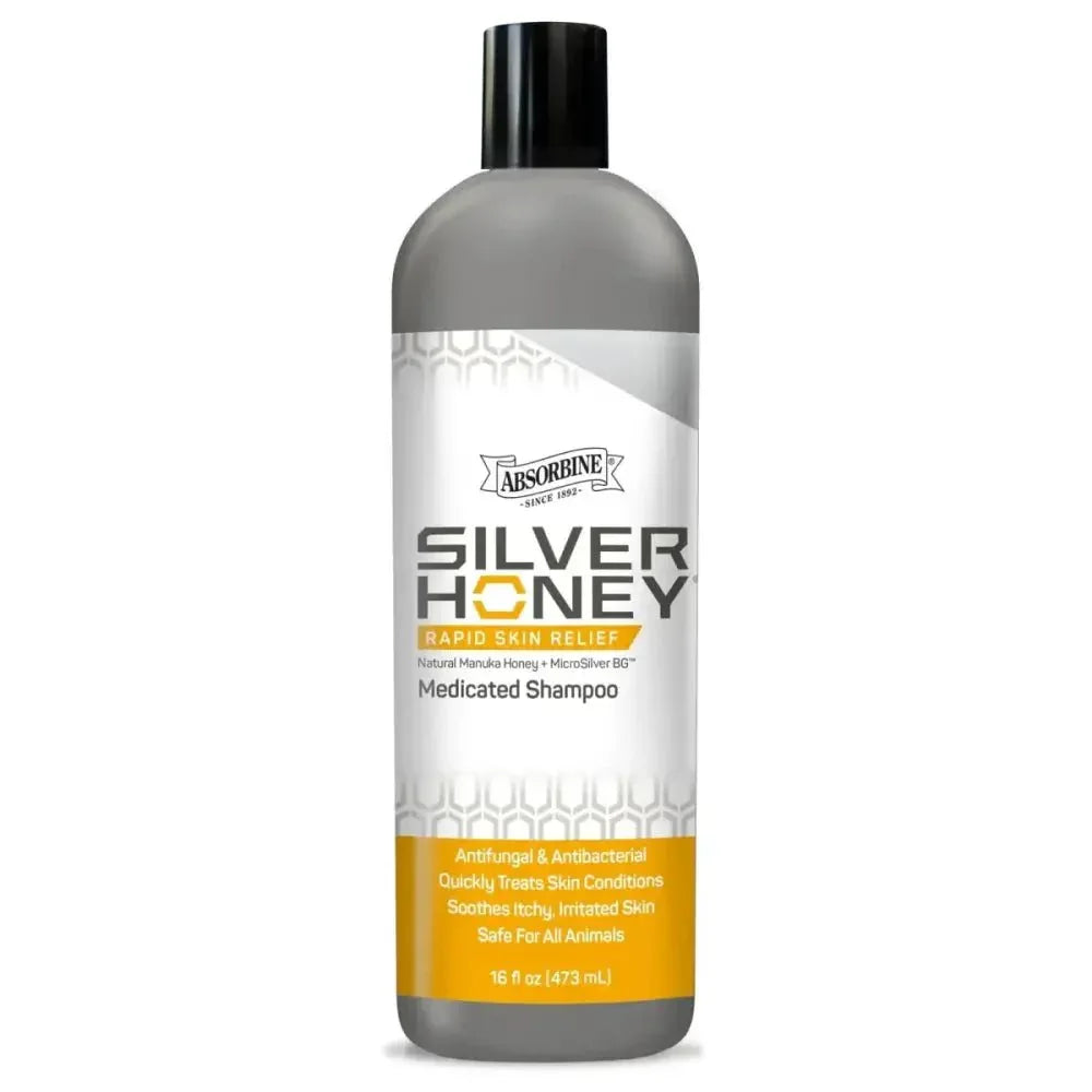 Absorbine Pet - Silver Honey Rapid Skin Relief Medicated Shampoo, 16oz - Talis Us