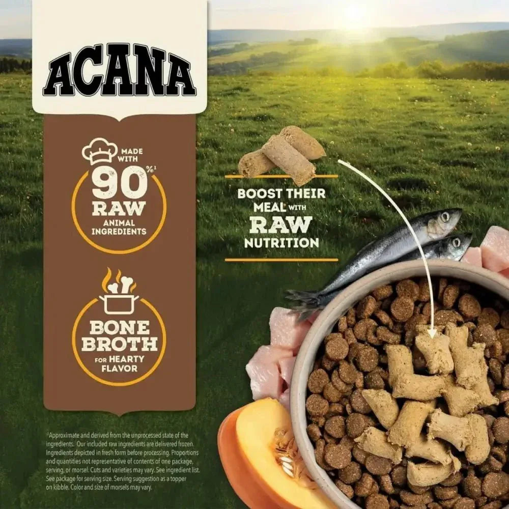 ACANA Free - Run Chicken Morsels Freeze - Dried Dog Food & Topper 8 oz - Talis Us