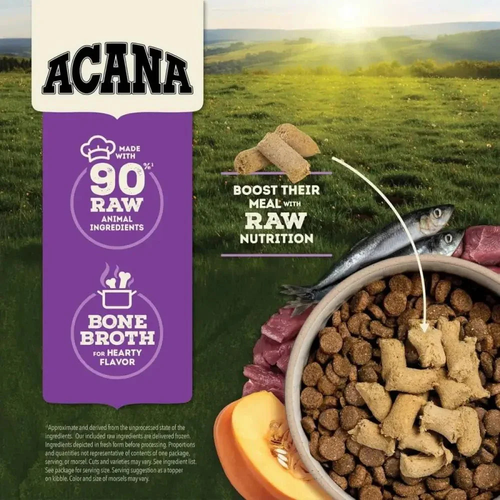 ACANA Free - Run Duck Morsels Freeze - Dried Dog Food & Topper 8 oz - Talis Us