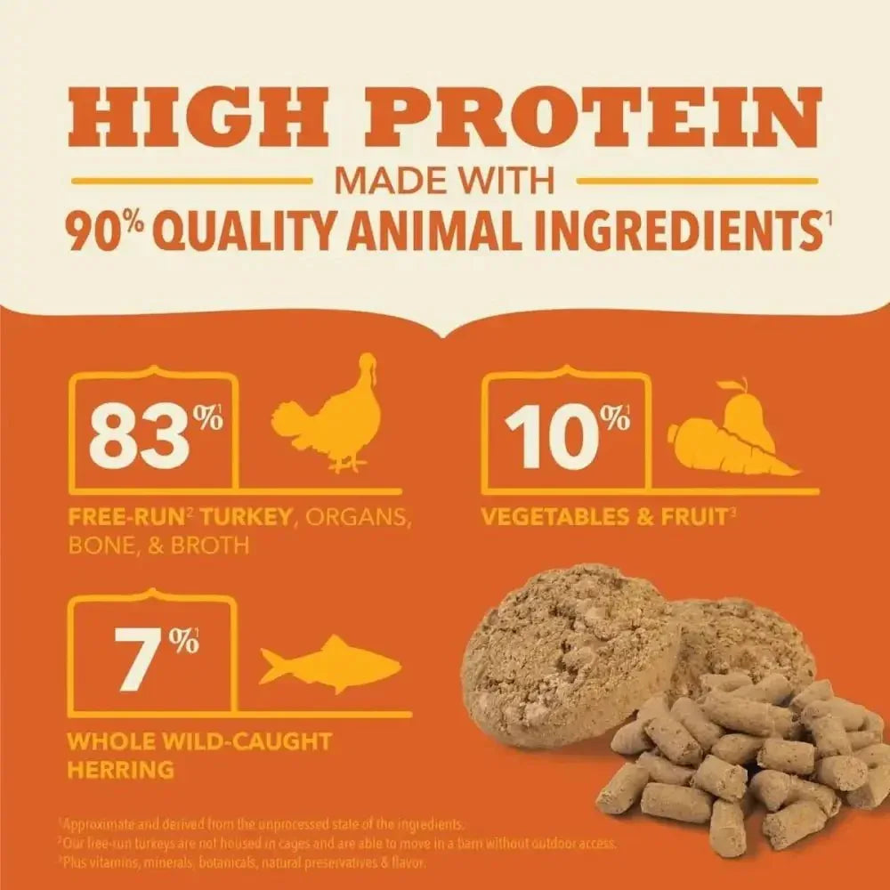 ACANA Free - Run Turkey Morsels Freeze - Dried Dog Food & Topper 8 oz - Talis Us