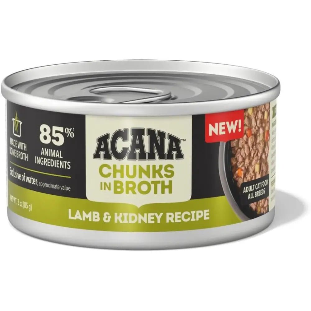 ACANA Lamb and Kidney Chunks in Broth Wet Cat Food - Talis Us