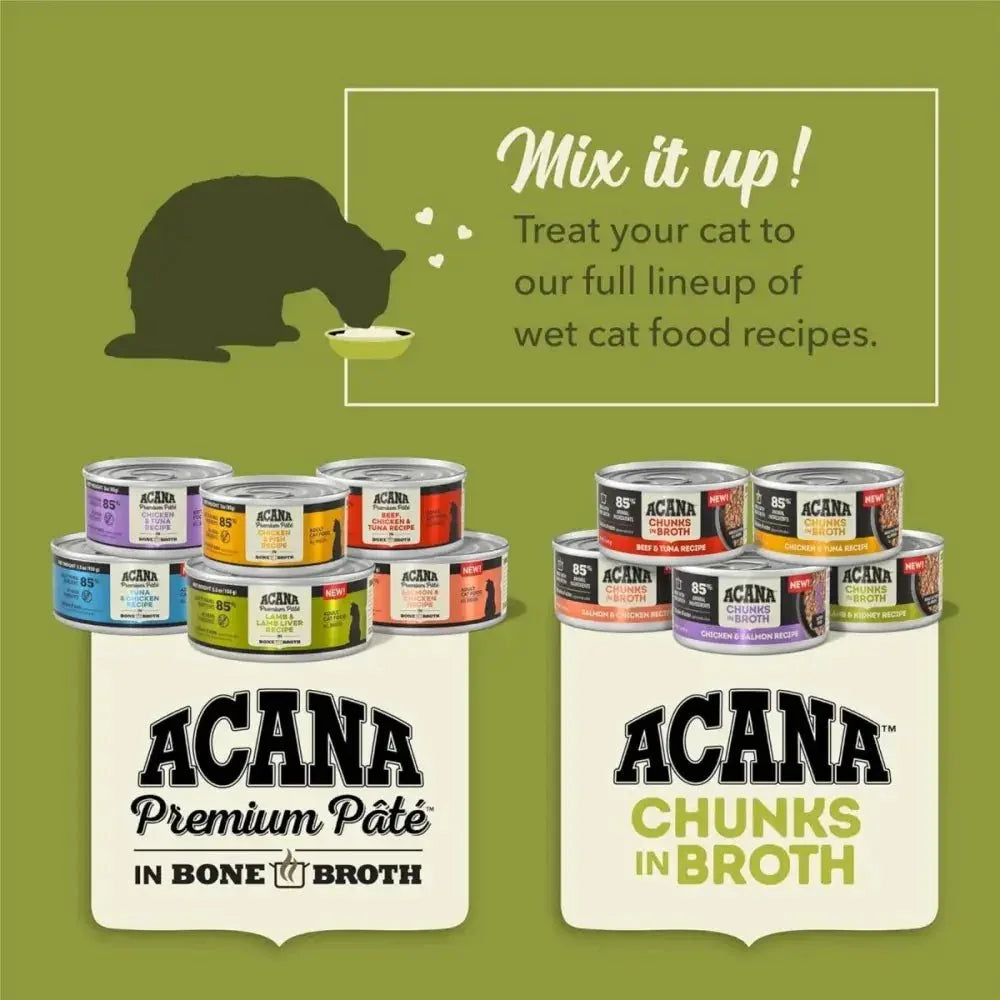 ACANA Lamb and Kidney Chunks in Broth Wet Cat Food - Talis Us