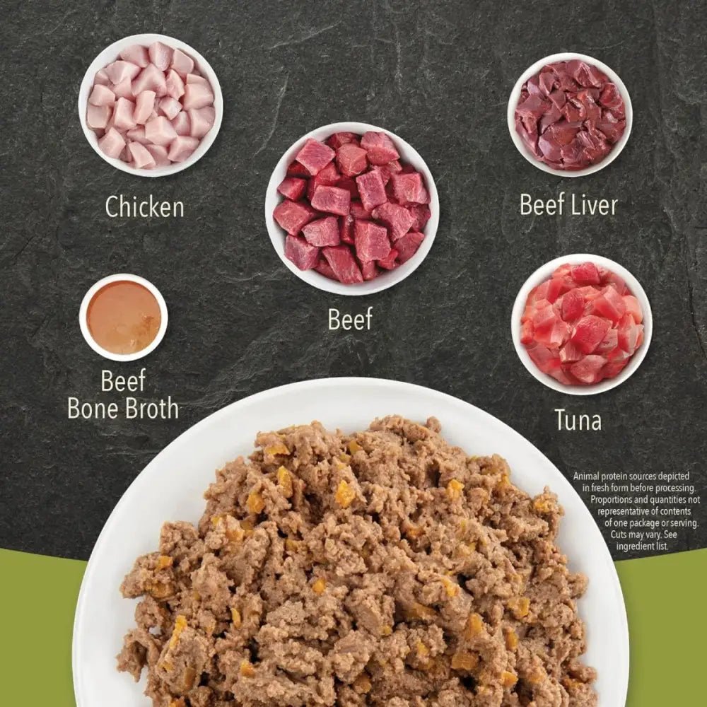 ACANA Premium Beef Chicken & Tuna in Bone Broth Pate Wet Cat Food - Talis Us
