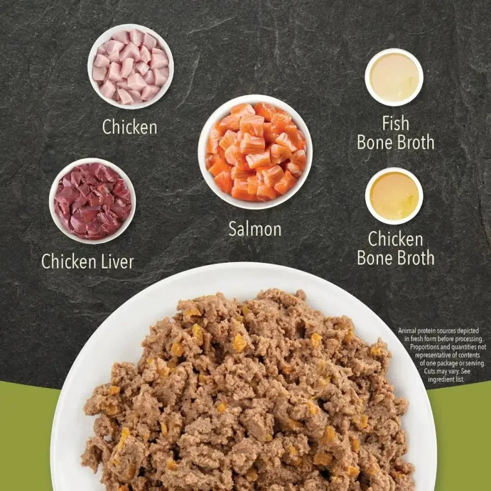 ACANA Premium Salmon and Chicken in Bone Broth Pate Wet Cat Food - Talis Us