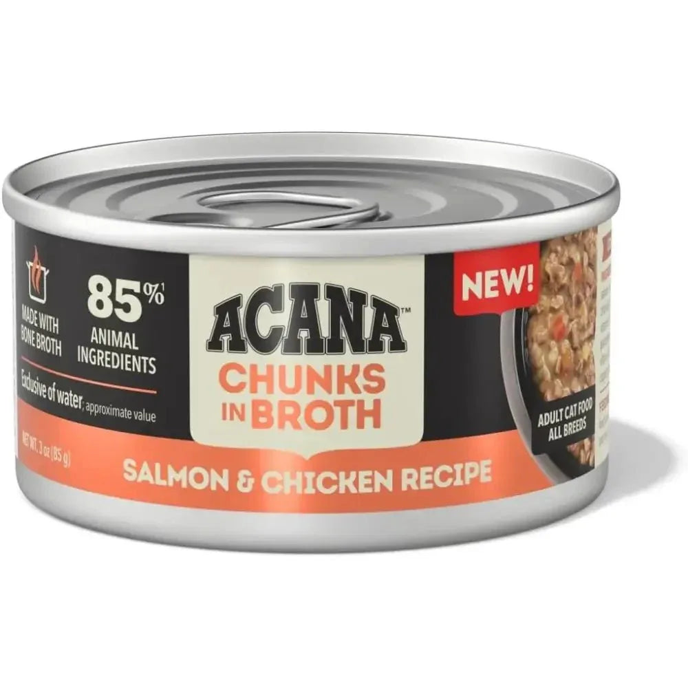 ACANA Salmon and Chicken Chunks in Broth Wet Cat Food - Talis Us