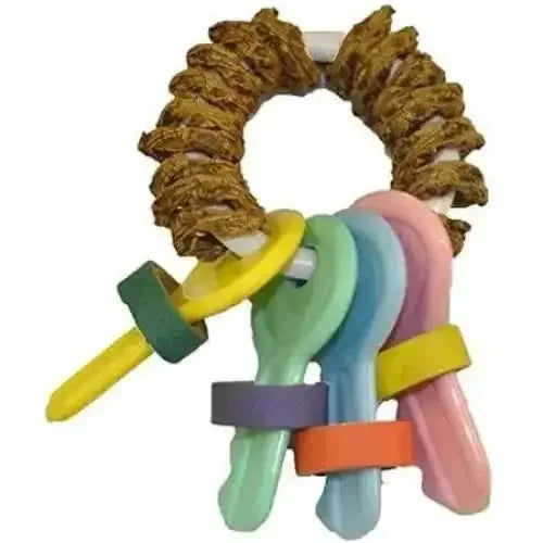 AE Cage Company Happy Beaks Beem Keys Bird Toys A&E Cage Company