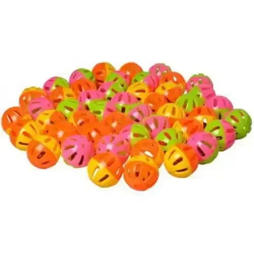 AE Cage Company Happy Beaks Small Round Rattle Ball Bird Toy A&E Cage Company