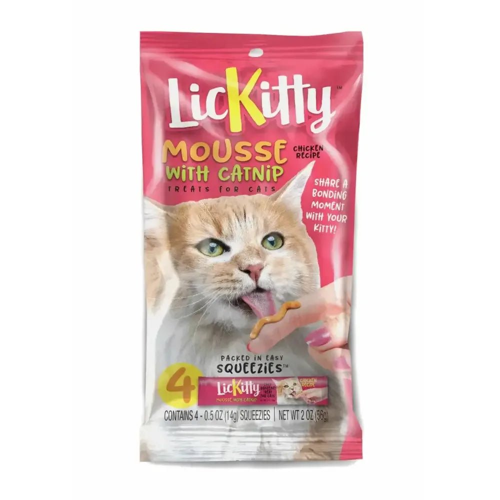 Against the Grain LicKitty Mousse with Catnip Treat Chicken - Talis Us