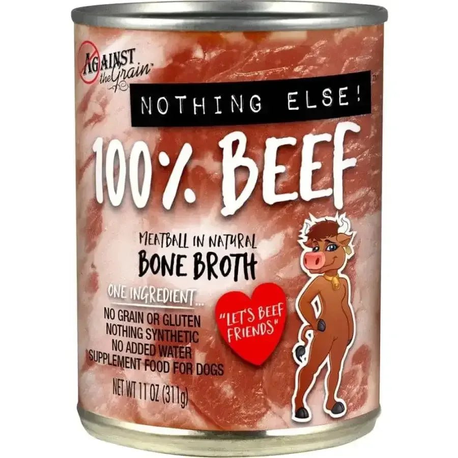 Against the Grain Nothing Else 100% One Ingredient Adult Wet Dog Food Beef - Talis Us