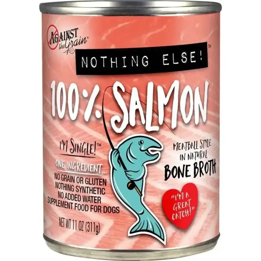 Against the Grain Nothing Else 100% One Ingredient Adult Wet Dog Food Salmon - Talis Us