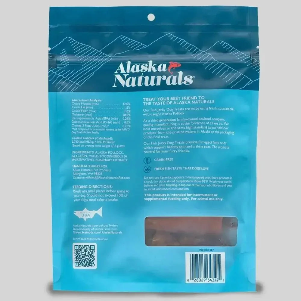 Alaska Naturals Pollock Jerky Dog Treats 4oz - Talis Us
