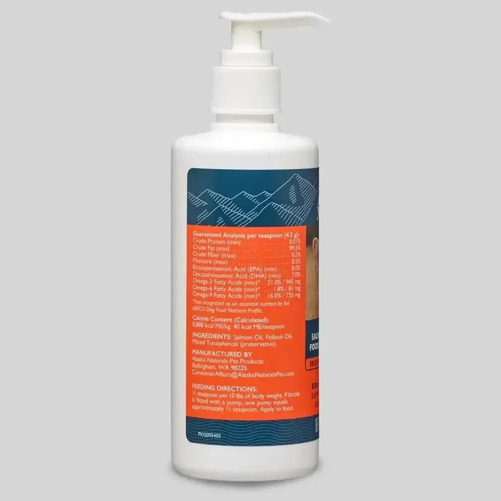 Alaska Naturals Wild Alaskan Salmon Oil Formula Dog Supplement - Talis Us