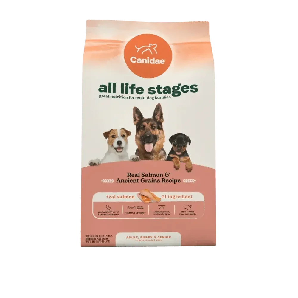 All Life Stages Dry Dog Food, Real Salmon & Ancient Grains Recipe - Talis Us