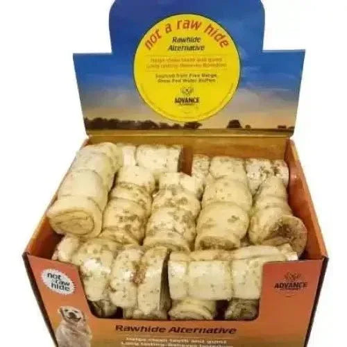 All Natural Water Buffalo Cheek Roll Chews for Tough Chewers - Talis Us