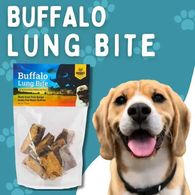 All Natural Water Buffalo Lung Bites for Happy, Healthy Chews - Talis Us