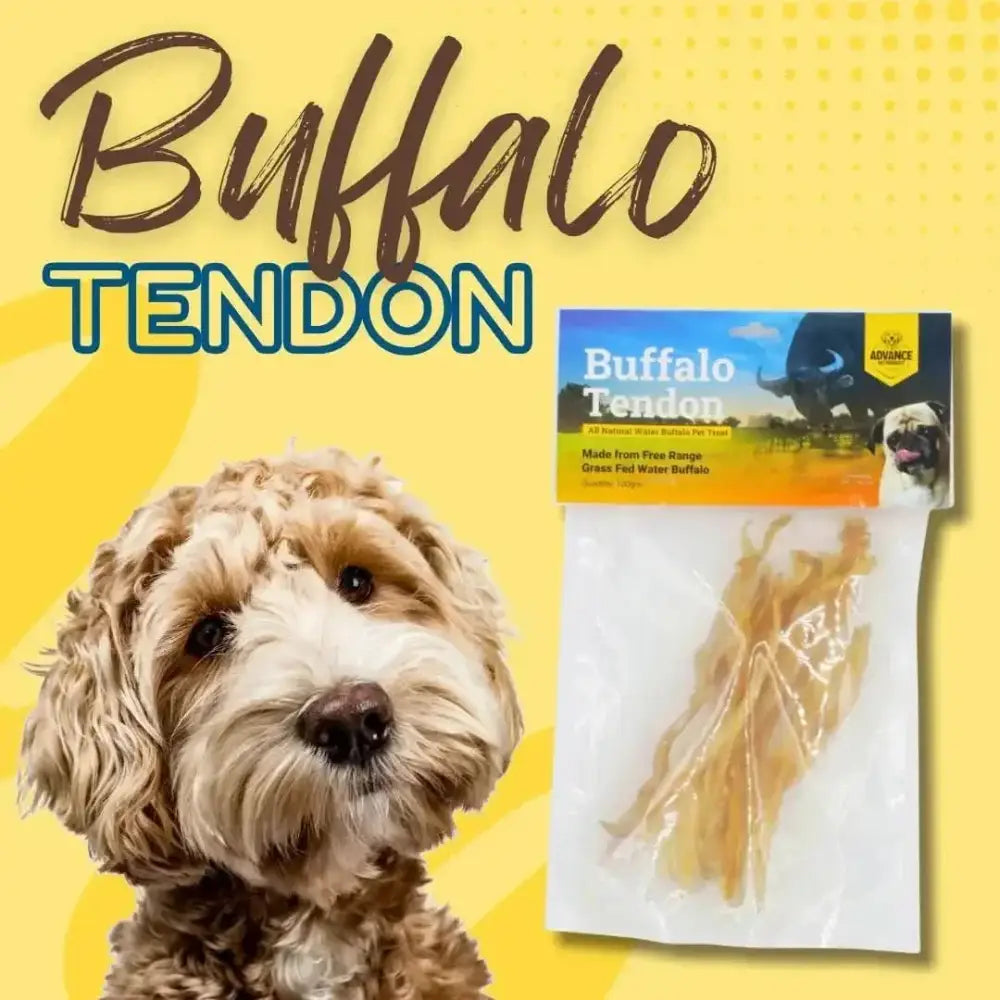 All Natural Water Buffalo Tendon Chew for Dogs - Talis Us