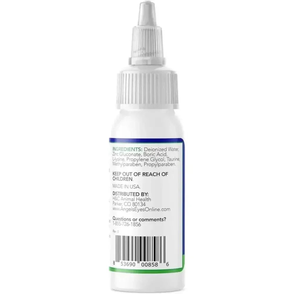 Angels' Eyes Zinc - Otic Ear Relief Treatment for Dogs & Cats 1 Ounce - Talis Us