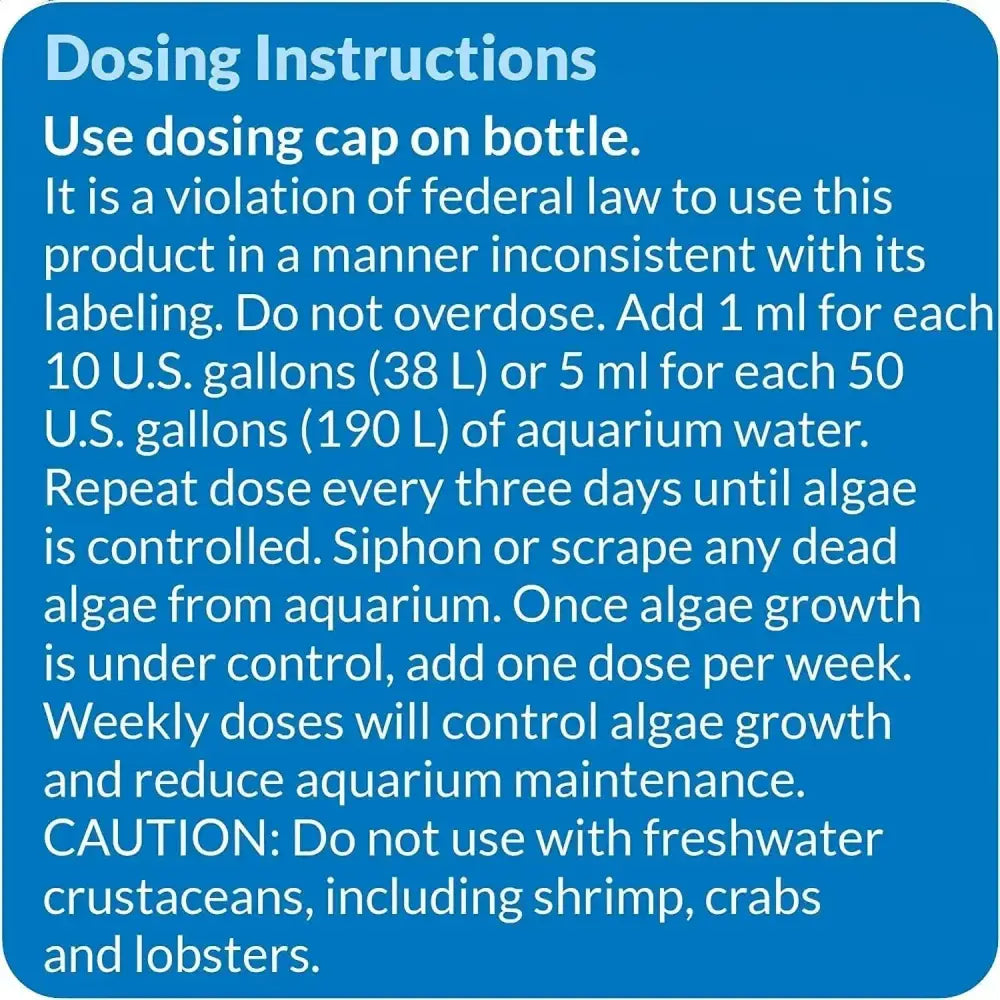 API AlgaeFix Freshwater Aquarium Algaecide API®