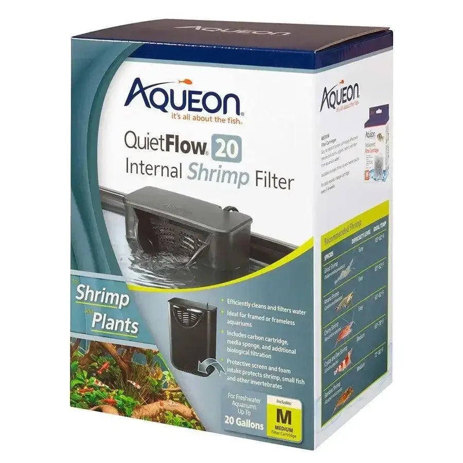Aqueon QuietFlow Internal Shrimp Filter - Talis Us