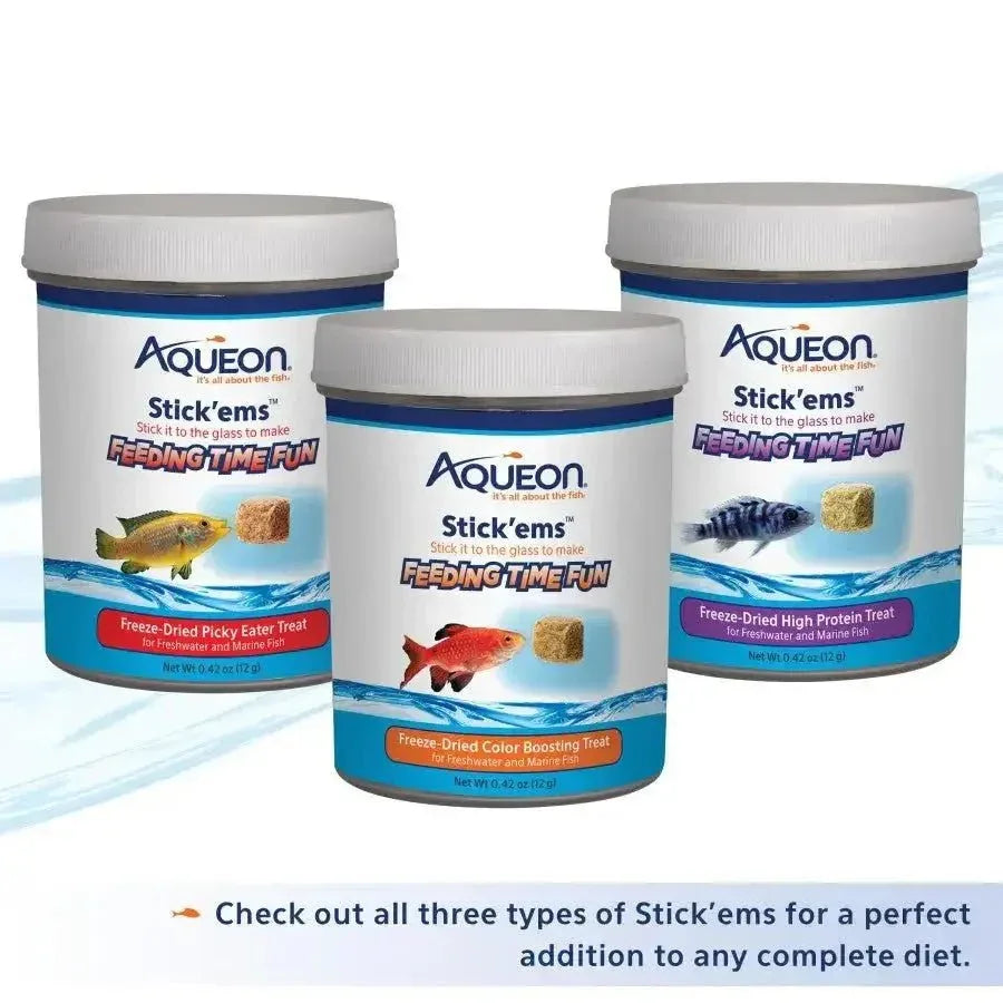 Aqueon Stick'ems Freeze - Dried Fish Food - Talis Us