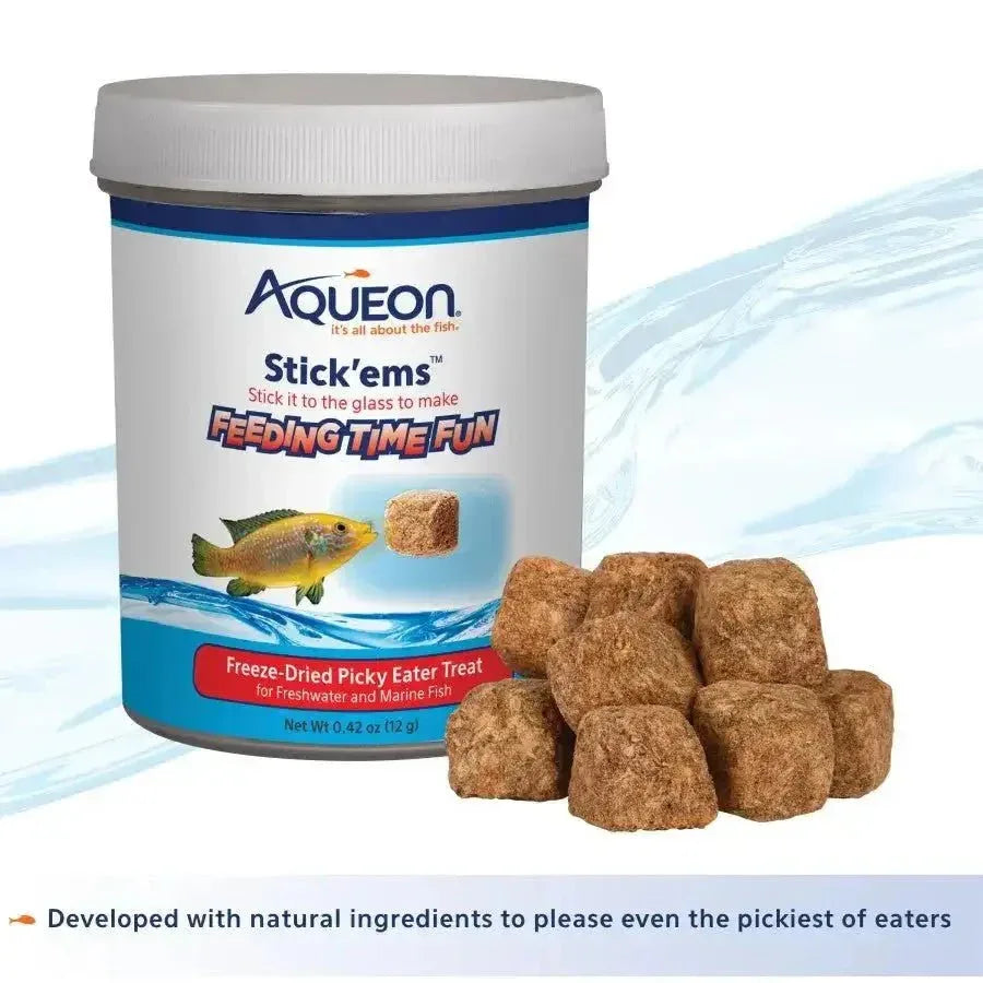 Aqueon Stick'ems Freeze - Dried Fish Food - Talis Us