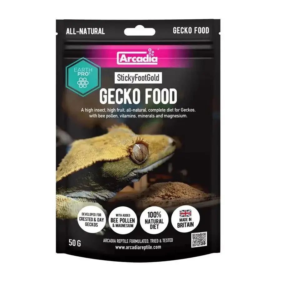 Arcadia EarthPro StickyFoot Gold Gecko Food 1.76 Oz - Talis Us