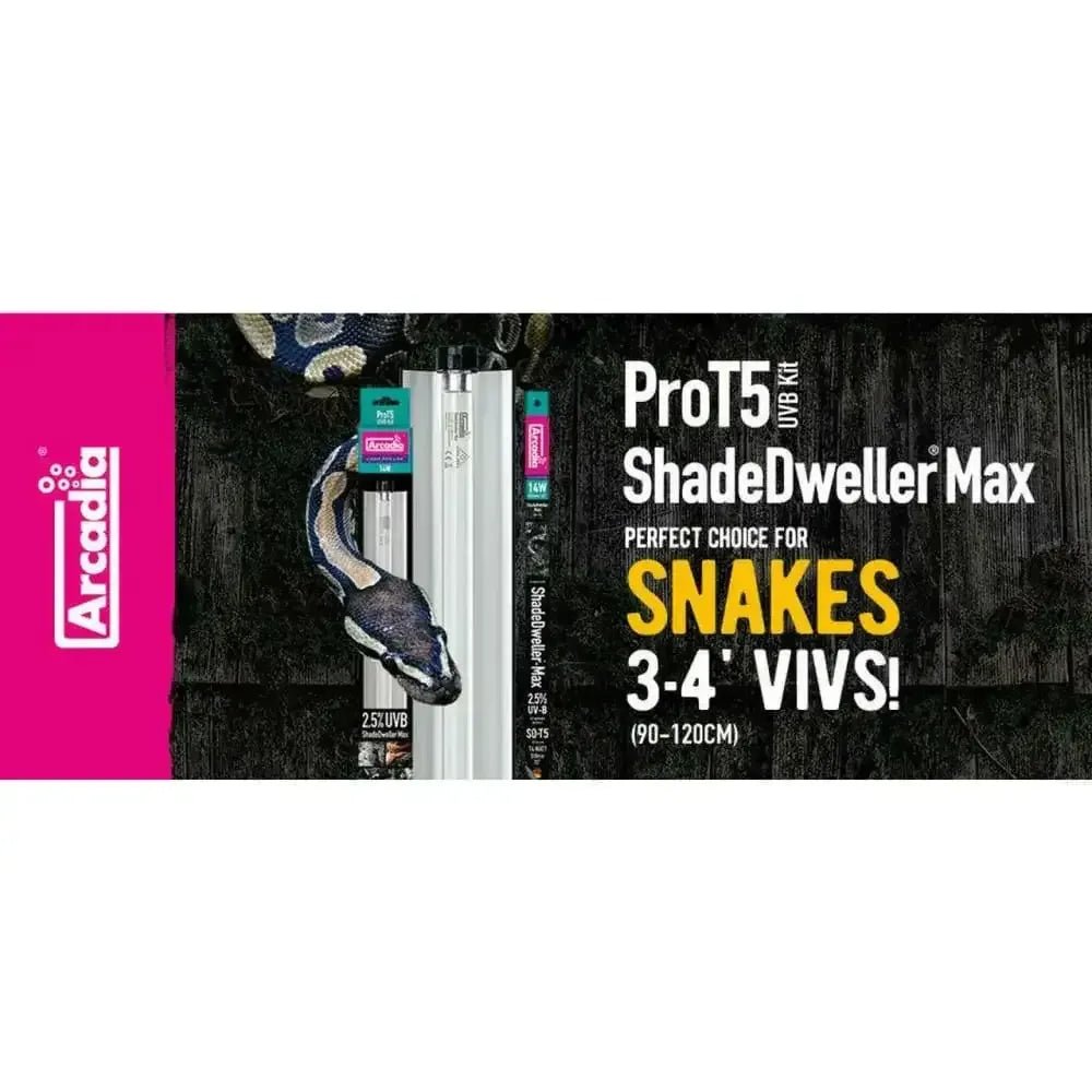 Arcadia Pro T5 ShadeDweller - Max Kit UVB Snake Lamp - Talis Us