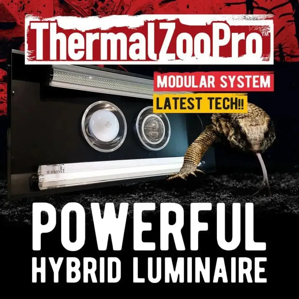 Arcadia ThermalZooPro LED Lighting Heating Luminaire Larger Zoological Enclosure Unit - Talis Us