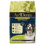 AvoDerm Joint Health Grain Free Chicken Meal Formula Dry Dog Food by AvoDerm supports joint health with premium chicken meal, featuring avocado illustrations and a happy Border Collie on the bag.