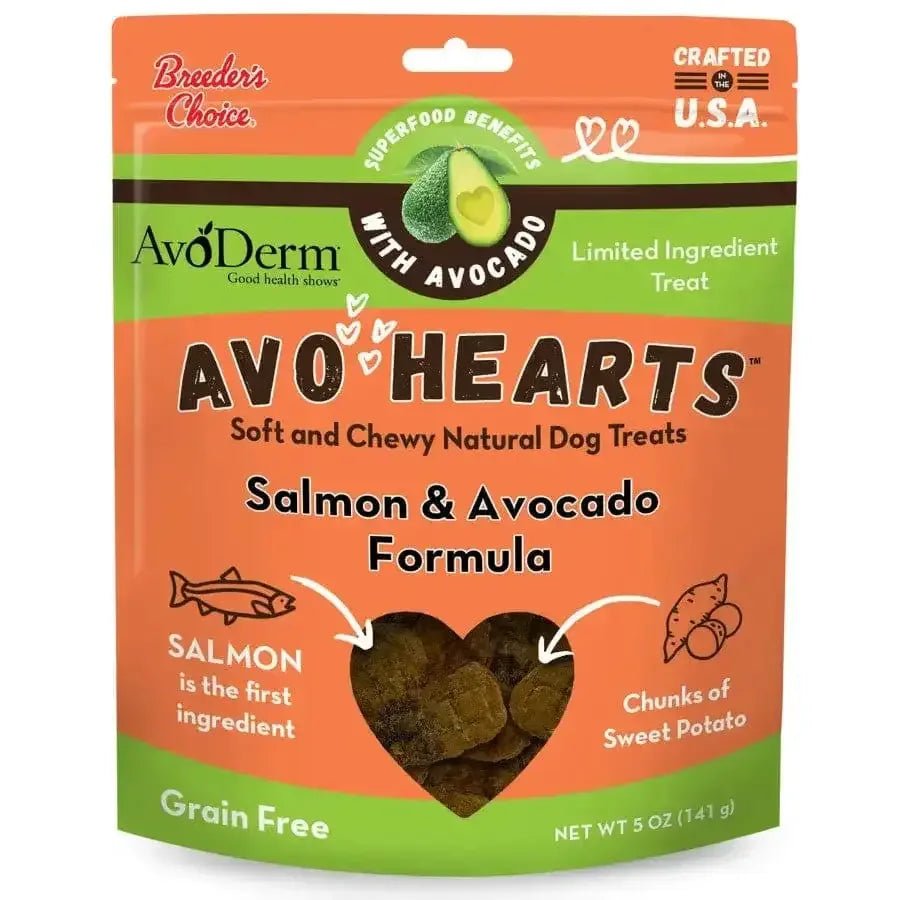 AvoDerm Natural AvoHearts Natural Dog Treats 5 oz - Talis Us