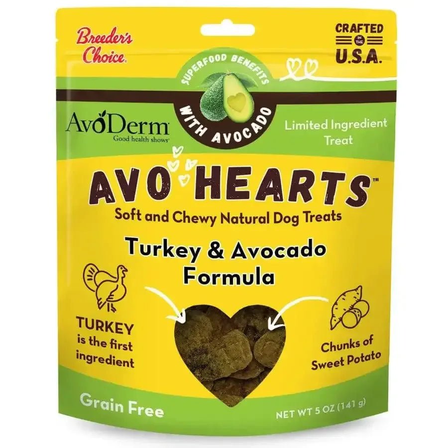 AvoDerm Natural AvoHearts Natural Dog Treats 5 oz - Talis Us