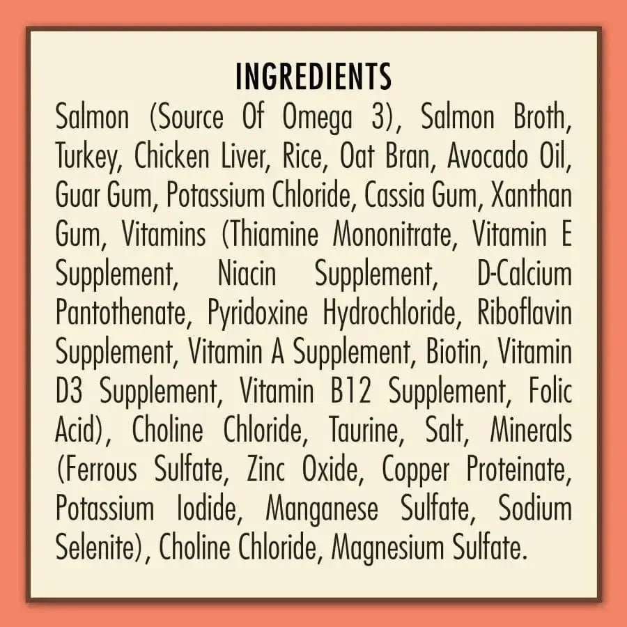 AvoDerm Natural Salmon Formula Wet Cat Food 24ea/5.5 oz - Talis Us