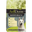 AvoDerm CPD Senior Health Grain Free Lamb Meal Formula Dry Dog Food features a white dog and avocados on the bag, highlighting benefits for joints, brain, immune system, and skin and coat.