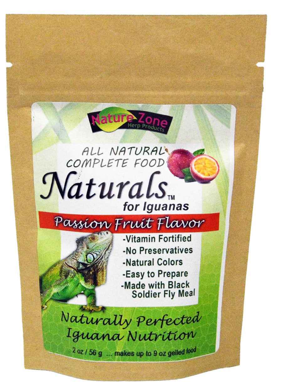 Nature Zone Naturals Iguana Food Passion Fruit Flavor 2 oz