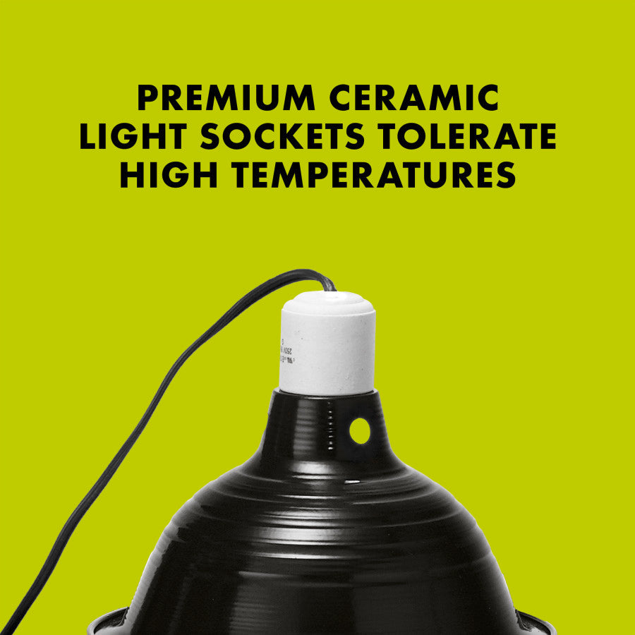 Zilla Reflector Dome Light - Enhance Your Reptile's Habitat with Style and Efficiency