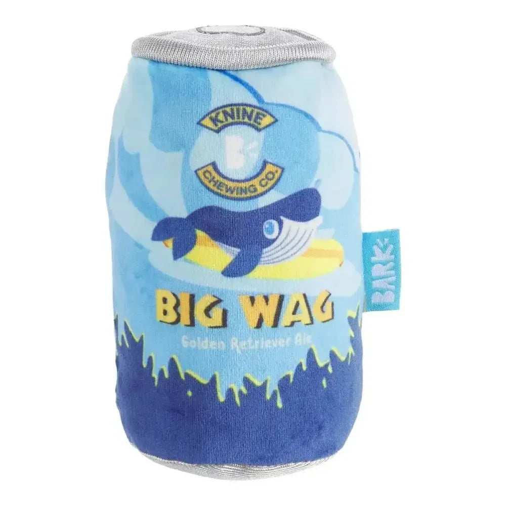 BARK Big Wag Beer Plush Dog Toy - Talis Us